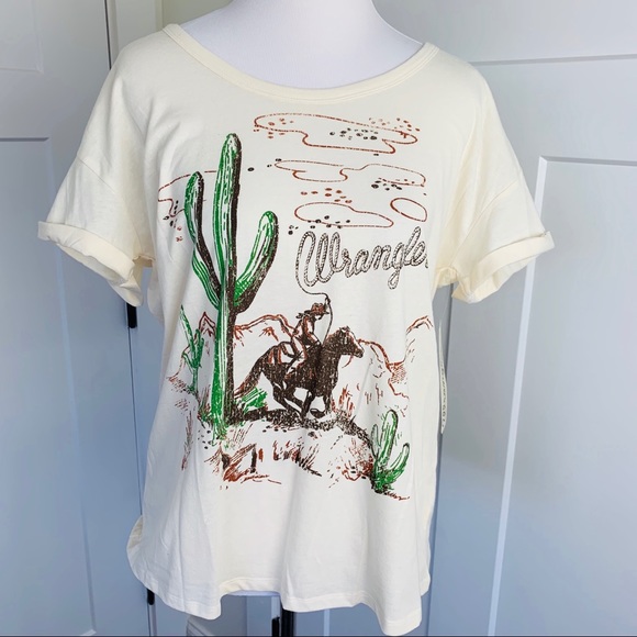 Wrangler Tops - Wrangler Cowboy Graphic T-shirt
